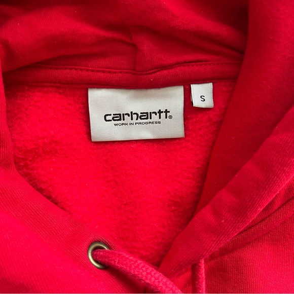 CARHARTT WIP HOODED CHASE SWEAT
Etna Red & Gold - Picture 8 of 11